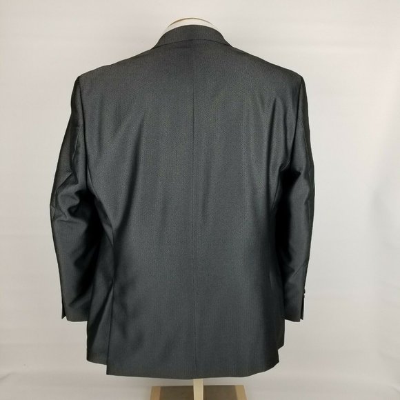 Calvin Klein Mens Sport Coat 42S Gray Blazer - Picture 5 of 12